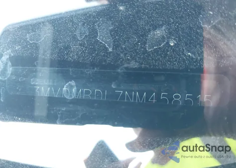 2022 Mazda Cx-30 Premium z USA, uszkodzony, nr VIN 3MVDMBDL7NM458515